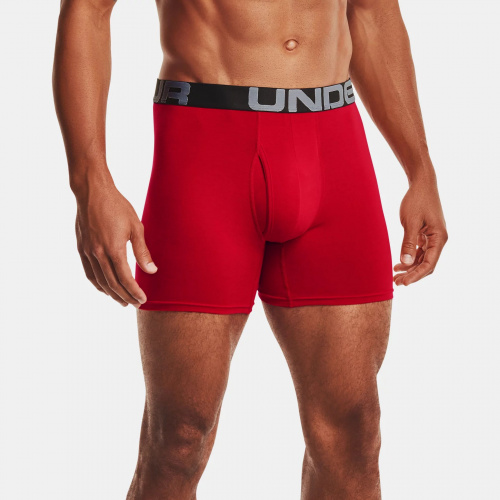 Accessories - Under Armour Charged Cotton 6inch Boxerjock 3 Pack 3617 | Fitness 